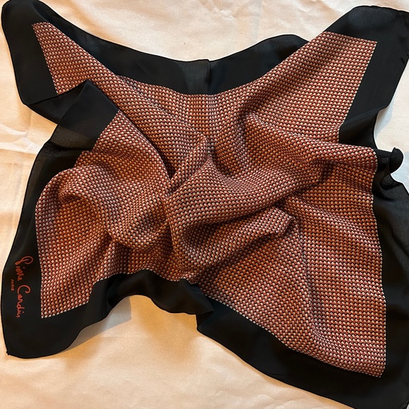 Classic Pierre Cardin Silk Scarf 1980s - Picture 4 of 6